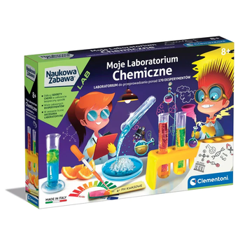 Набор для опытов Clementoni: Моя химическая лаборатория — 60250