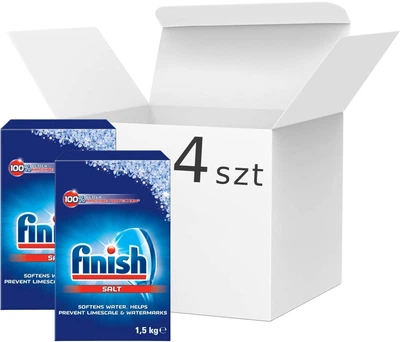 Сіль для посудомийних машин Finish 4х1.5 кг (8594002682736/4)