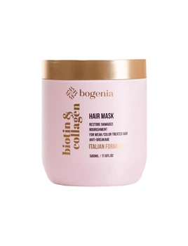 Маска для волос с биотином и коллагеном Bogenia Biotin & Collagen Mask