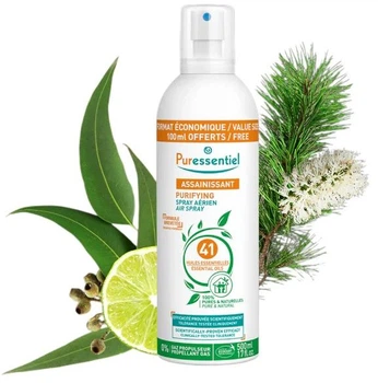 Спрей для приміщень Puressentiel Purifying з 41 ефірною олією 500 мл (3401540711840)