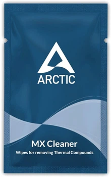 Салфетки для снятия термопасты Arctic MX Cleaner wipes (Box of 40 bags) (ACTCP00033A)