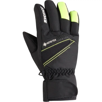 Чоловічі лижні (сноубордичні) перчатки Ziener Gunar GTX black-poison yellow 10 (111041-12737)
