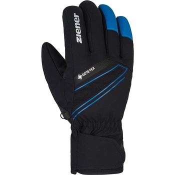 Чоловічі лижні (сноубордичні) перчатки Ziener Gunar GTX black-persian blue 8.5 (111041-12798)
