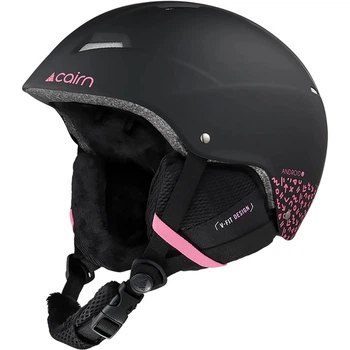 Горнолыжный шлем Cairn Android Graphic Jr mat black-pink 54-56 0606449-702_54-56