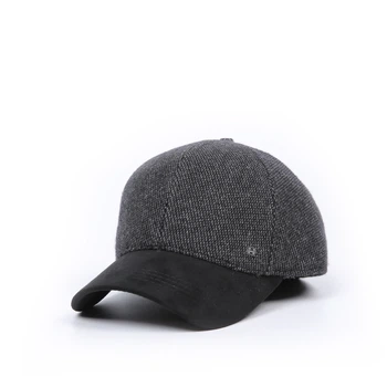 Бейсболка чоловіча LuckyLOOK Бенет 58-59 Чорний (017-701)