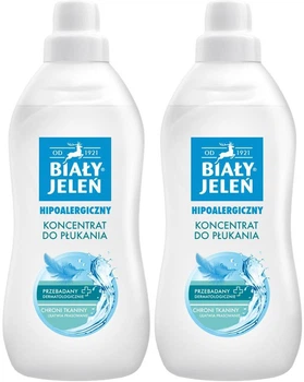 Концентрат для ополіскування Biały Jeleń гіпоалергенний 2 x 1000 мл (5900133010783/2)