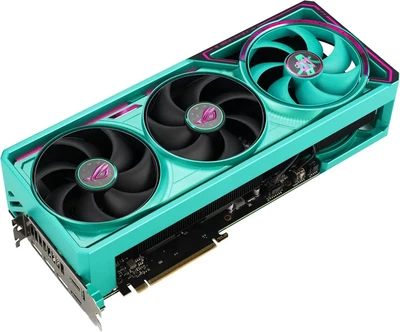 Видеокарта Asus ROG Astral GeForce RTX 5080 HATSUNE MIKU Edition OC 16GB (ROG-ASTRAL-RTX5080-O16G-HATSUNE-MIKU-EDITION)