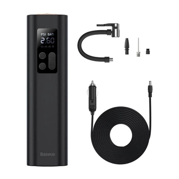 Автокомпресcор Baseus Super Mini Inflator Pump Black (CRCQ000001)