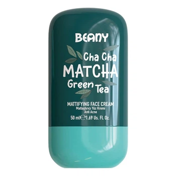 Матирующий крем для лица "Матча" Beany, 50 мл