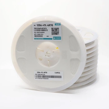 Резисторы SMD 1206 на бобине 1/4 Вт / RF1206-4R70-FJ / 4.7 Ом / 1% / 5000 шт