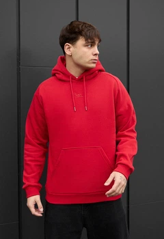 Худі Staff red logo fleece L