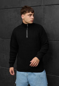 В'язаний светр Staff 91 black oversize S