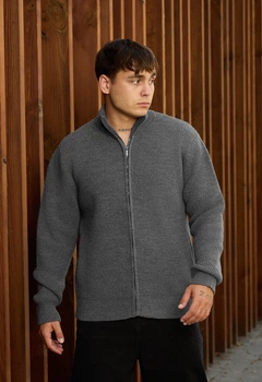 В'язаний светр Staff 99 gray oversize M