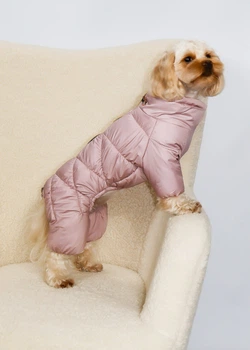 Зимовий комбінезон Dogsbomba Comfort пудра R-65 розмір 7 (2000000086729)