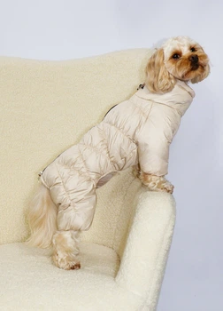 Зимний комбинезон Comfort NEW беж Dogs Bomba R-66/8