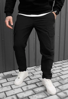 Штани Staff cargo tam black XS