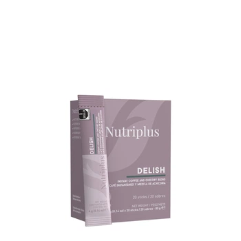 Суміш розчинної кави та цикорію Delish у стіках Nutriplus, 20 шт