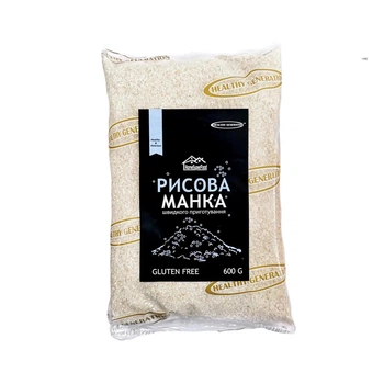 Манка рисова Healthy Generation без глютену 600г