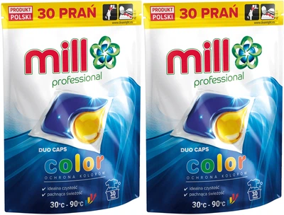 Капсули для прання Mill Professional Duo Color 2 x 30 шт (5902643003958/2)