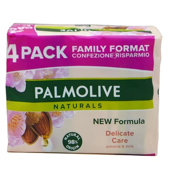 Мило тверде Palmolive 4*90гр Мигдаль