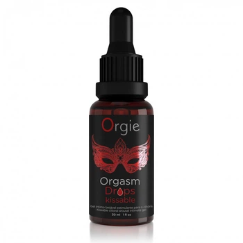 Краплі для клітора Orgie Orgasm Drops kissable "ЯБЛОКО та КОРИЦЯ", 30 мл