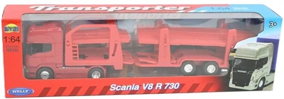 Вантажівка Welly Scania V8 R730 з напівпричепом 68023 (4891761680237)