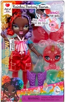 Лялька MGA Rainbow High Littles Astrid Bow з аксесуарами 14 см 54339 (035051543398)