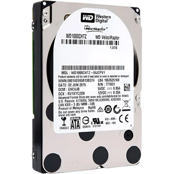 Накопичувач HDD 2.5" SATA 1.0TB WD VelociRaptor 10000rpm 64MB (WD1000CHTZ) ( 18778 )