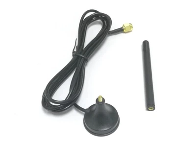 Антенна Wi Fi Всенаправленная с подставкой 11 СМ 3 М 3Dbi SMA-M