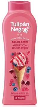 TULIPAN NEGRO Гель для душу TULIPAN NEGRO YUMMY CREAM Ягідний йогурт, 650 мл