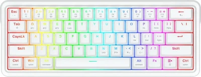 Клавіатура бездротова Redragon Draconic V2 K730W-RGB-PRO USB/Bluetooth/Wireless White