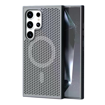 Противоударный Чехол TPU+PC AeroCool with MagSafe для Samsung Galaxy S23 FE 5G (S711) Grey