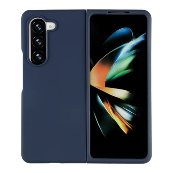 Противоударный Чехол Folding Silicone для Samsung Galaxy Fold 5 (F946) Dark Blue