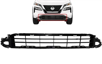 Решетка в бампер AVTM Nissan Rogue 20- T33 средняя черная текстура Ниссан Рог АМ0053195