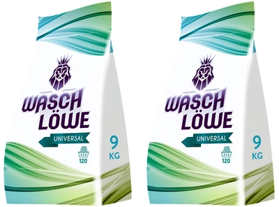 Пральний порошок Wasch Lowe Universal  2 x 9 кг (4260582340918/2)
