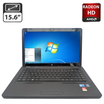 Ноутбук HP G62 / 15.6" (1366x768) TN / Intel Core i3-350M (2 (4) ядра по 2.26 GHz) / 6 GB DDR3 / 320 GB HDD / AMD Radeon HD 5470, 512 MB GDDR5, 64-bit / WebCam / DVD-ROM б/у