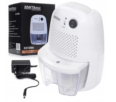 Осушитель воздуха 25W 800 мл Kraft&Dele KD10586 производительность 230–250 мл/день для дома и офиса