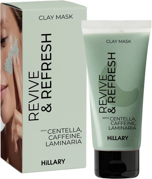 Освежающая противоотечная глиняная маска Hillary Revive & Refresh Clay Mask 90 мл (4823116602892)