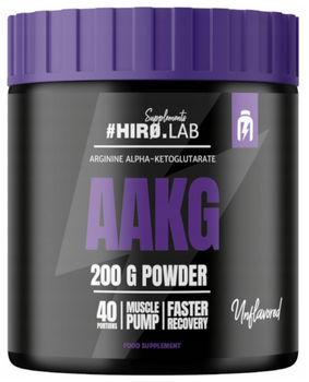 Дієтична добавка HIRO.LAB AAKG Без смаку 200 г (5060727122107)