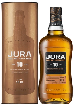 Віскі Jura 10yo 0.7 л 40% у подарунковій коробці (5013967012486)