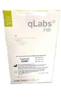 Тест-полоски для определения Фибриногена qLabs QS-18 Pro 24 шт