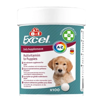 Вітаміни для цуценят та молодих собак 8in1 Excel Multi Vitamin Puppy мультивітамін 100 шт (661820)