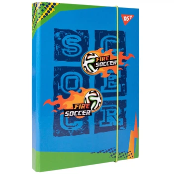Папка для зошитів YES 500241 Football Game В5, ламінований картон на резинці /500241/