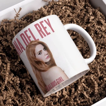 Чашка глянцева Lana Del Rey Лана Дель Рей 330 мл (ЛР00011)