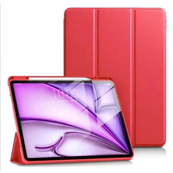Чохол Smart Case для iPad iPad 10.2" 7 / 8 / 9 gen (2019-2021) з місцем під стилус з мікрофіброю Red червоний
