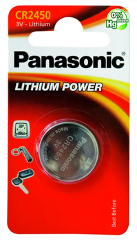 Батарейка PANASONIC CR2450/3V Lithium 1bl
