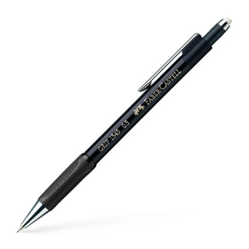 Олівець мех. 0,5мм Faber-Castell, GRIP, 134599 black /134599/
