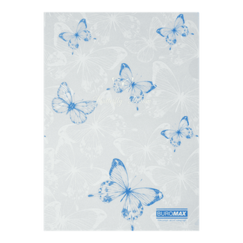 Папка-кутик BUROMAX 3854-31 ARABESKI білий перламутр (12) /BM.3854-31/