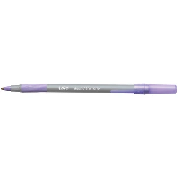 Ручка кулькова BIC Round Stic фіолетова (40) /bc920412/
