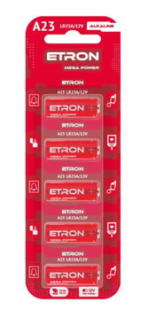 Батарейка ETRON A23 LR23A 12V Mega Power 5bl (ціна за шт.)